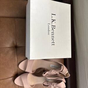 LK Bennett Pink High Heeled Sandals